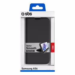 SBS TEWALSAA56K custodia per cellulare 17 cm (6.7") Custodia a borsellino Nero