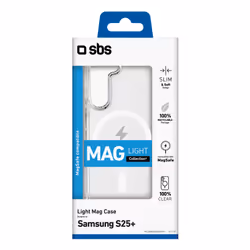 SBS TELIGMAGSAS25PT custodia per cellulare 17 cm (6.7") Cover Trasparente