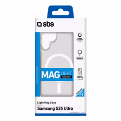 SBS TELIGMAGSAS25UT custodia per cellulare 17,5 cm (6.9") Cover Trasparente