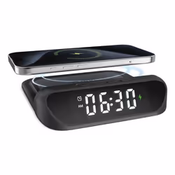 SBS TEWIRCLOCK sveglia Sveglia digitale Nero - Vista aggiuntiva 2