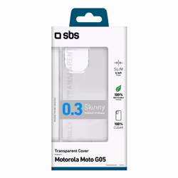 SBS Skinny custodia per cellulare 16,9 cm (6.67") Cover Trasparente - Vista aggiuntiva 2