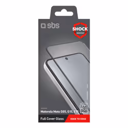 SBS TESCRFCMOG05 protezione per lo schermo e il retro dei telefoni cellulari Pellicola proteggischermo trasparente Motorola 1 pz - Vista aggiuntiva 2