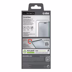 SBS TESCR4DHOM7P protezione per lo schermo e il retro dei telefoni cellulari Pellicola proteggischermo trasparente Honor 1 pz - Vista aggiuntiva 3