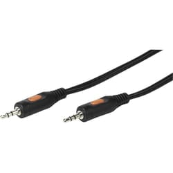 Vivanco VVAJACK15MMK cavo audio 1,5 m 3.5mm Nero