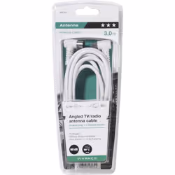 Vivanco VVANCABMF30090W cavo coassiale 3 m Bianco - Vista aggiuntiva 2