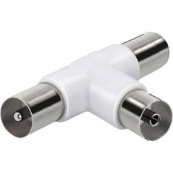 Vivanco VVANCONCOAX2M1F connettore coassiale 1 pz