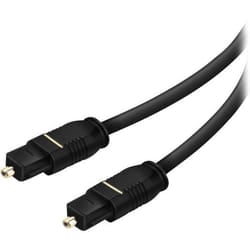 Vivanco VVATOSL20K cavo InfiniBand e in fibra ottica 2 m Toslink Nero