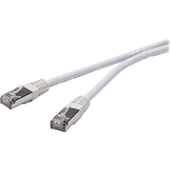 Vivanco VVITLANC650W cavo di rete Bianco 5 m Cat5e