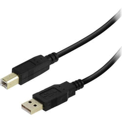 Vivanco VVITUSBAB50MK cavo USB USB 2.0 5 m USB A USB B Nero
