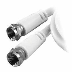 Vivanco VVSAT30MMNW cavo coassiale 3 m Tipo F Bianco