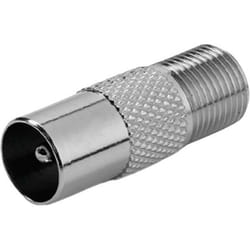 Vivanco VVSATADAPTFFANTM connettore coassiale Tipo F 1 pz