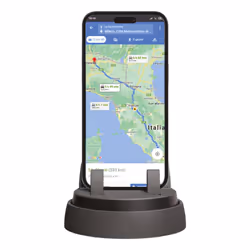 SBS TESUPPROUNDDASH supporto per personal communication Supporto attivo Telefono cellulare/smartphone Nero - Vista aggiuntiva 4