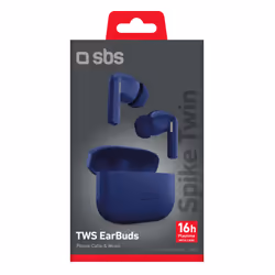 SBS TEEARTWSSPIKEB cuffia e auricolare True Wireless Stereo (TWS) In-ear Musica e Chiamate Blu - Vista aggiuntiva 2