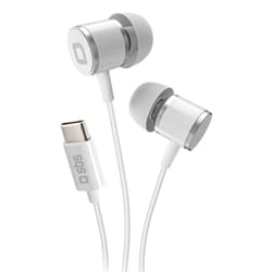 SBS TEEARTYCW cuffia e auricolare Cablato In-ear Musica e Chiamate USB tipo-C Bianco