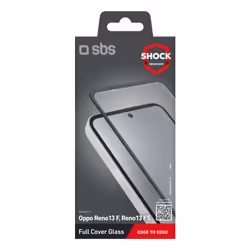SBS TESCRFCOPR13F, OPPO, Reno 13F 4G/5G, Scratch resistant, Nero, 1 pz