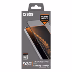 SBS TED3OSCRGLSAS25E protezione per lo schermo e il retro dei telefoni cellulari Protezione per parte posteriore/schermo Samsung 1 pz - Vista aggiuntiva 2