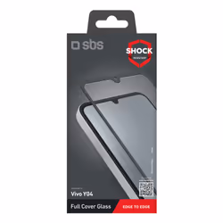 SBS TESCRFCVIVY04 protezione per lo schermo e il retro dei telefoni cellulari Pellicola proteggischermo trasparente VIVO 1 pz - Vista aggiuntiva 2
