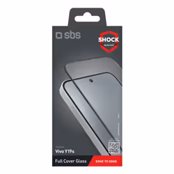 SBS TESCRFCVIVY19S protezione per lo schermo e il retro dei telefoni cellulari Pellicola proteggischermo trasparente VIVO 1 pz - Vista aggiuntiva 2