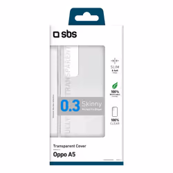 SBS Skinny custodia per cellulare 16,9 cm (6.67") Cover Trasparente - Vista aggiuntiva 2
