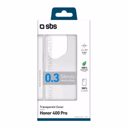 SBS TESKINHO400PT custodia per cellulare 17 cm (6.7") Cover Trasparente - Vista aggiuntiva 2