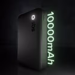 SBS TEBBCT10000LDK batteria portatile Polimeri di litio (LiPo) 10000 mAh Nero - Vista aggiuntiva 3