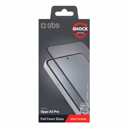 SBS TESCRFCOPA5P protezione per lo schermo e il retro dei telefoni cellulari Pellicola proteggischermo trasparente OPPO 1 pz - Vista aggiuntiva 2