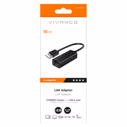 Vivanco VNITUSBLANK scheda di interfaccia e adattatore RJ-45 - Vista aggiuntiva 2