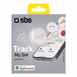 SBS TEFINDTAGAPW localizzatore e cercatore GPS Universale Bianco - Vista aggiuntiva 2