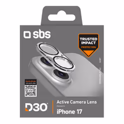 SBS TED3OCAMGLIP1763 protezione per lo schermo e il retro dei telefoni cellulari Protezione per obiettivo della fotocamera Apple 1 pz - Vista aggiuntiva 2