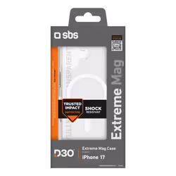 SBS TED3OMAGCOVIP1763 custodia per cellulare 15,9 cm (6.28") Cover Trasparente - Vista aggiuntiva 2