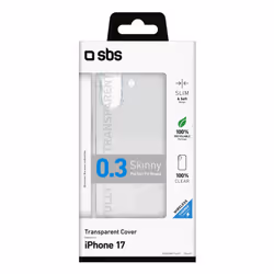 SBS TESKINIP1763T custodia per cellulare 15,9 cm (6.28") Cover Trasparente - Vista aggiuntiva 2