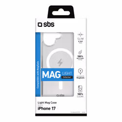 SBS TELIGMAGIP1763T custodia per cellulare 16 cm (6.3") Cover Trasparente - Vista aggiuntiva 2