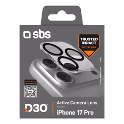 SBS TED3OCAMGLIP1763P protezione per lo schermo e il retro dei telefoni cellulari Protezione per obiettivo della fotocamera Apple 1 pz - Vista aggiuntiva 2