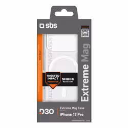 SBS TED3OMAGCIP1763P custodia per cellulare 15,9 cm (6.28") Cover Trasparente - Vista aggiuntiva 2