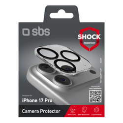 SBS TECAMGLIP1763P protezione per lo schermo e il retro dei telefoni cellulari Protezione per obiettivo della fotocamera Apple 1 pz