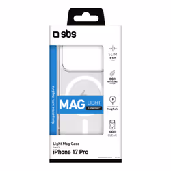 SBS TELIGMAGIP1763PT custodia per cellulare 15,9 cm (6.28") Cover Trasparente - Vista aggiuntiva 2