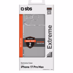 SBS Extreme X2 custodia per cellulare 17,5 cm (6.9") Cover Trasparente - Vista aggiuntiva 2