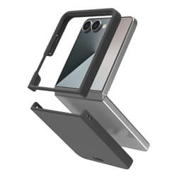 SBS TESILCOVSAZFLIP7K custodia per cellulare 17,5 cm (6.9") Cover Nero, Trasparente