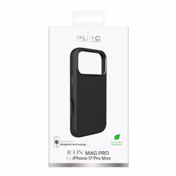 PURO PUIPC1763ICONMPBLK custodia per cellulare 17,4 cm (6.86") Cover Nero - Vista aggiuntiva 2