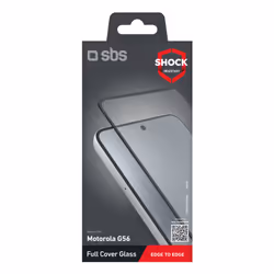 SBS TESCRFCMOG56 protezione per lo schermo e il retro dei telefoni cellulari Pellicola proteggischermo trasparente Motorola 1 pz - Vista aggiuntiva 2