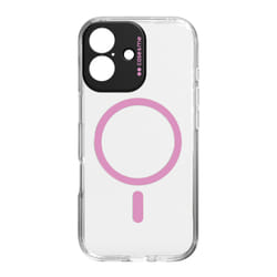 SBS CMCOVCAMTMSIP1763PK custodia per cellulare Cover Rosa, Trasparente