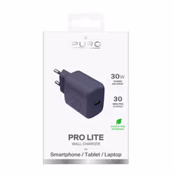 PURO PUTCUSBC30WDYDKBL17 Caricabatterie per dispositivi mobili Universale Blu scuro AC Ricarica rapida Interno - Vista aggiuntiva 7