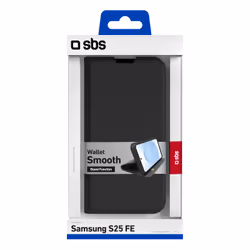 SBS TEWALSAS25FEK custodia per cellulare 17 cm (6.7") Custodia a borsellino Nero - Vista aggiuntiva 3