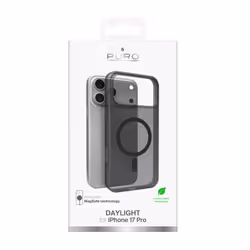 PURO Daylight custodia per cellulare 16 cm (6.3") Cover Nero, Translucent - Vista aggiuntiva 2