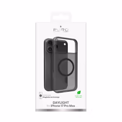 PURO Daylight custodia per cellulare 17,5 cm (6.9") Cover Nero, Translucent - Vista aggiuntiva 2