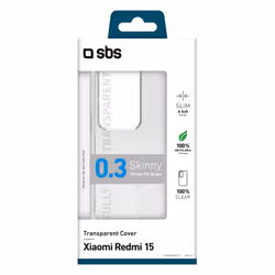 SBS TESKINXIR15T custodia per cellulare 17,5 cm (6.9") Cover Trasparente - Vista aggiuntiva 2