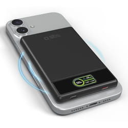 SBS TEBB5000MAGTFT batteria portatile Polimeri di litio (LiPo) 5000 mAh Carica wireless Nero