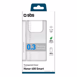 SBS Skinny custodia per cellulare 17,2 cm (6.77") Cover Trasparente - Vista aggiuntiva 2