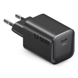 SBS TETRGAN1CAVS40W Caricabatterie per dispositivi mobili Smartphone, Tablet Nero AC Ricarica rapida Interno