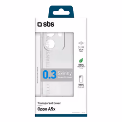 SBS Skinny custodia per cellulare 16,9 cm (6.67") Cover Trasparente - Vista aggiuntiva 2
